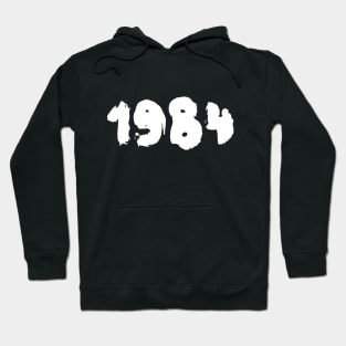 1984 white Hoodie